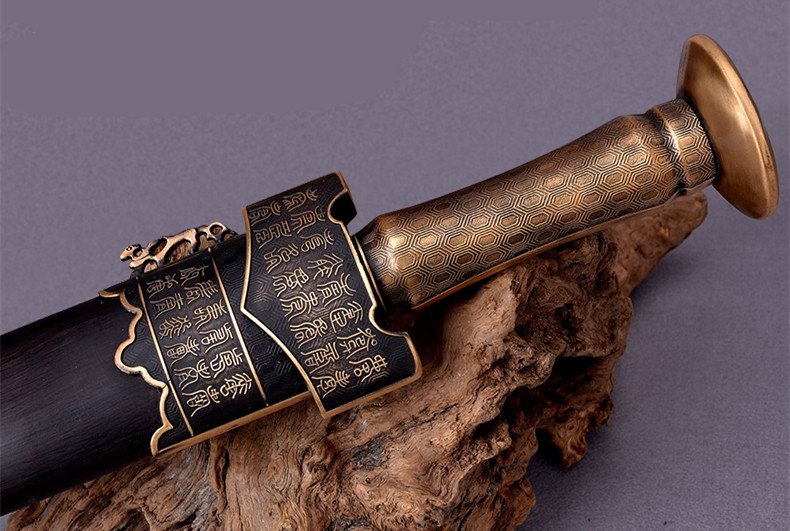 佰壽劍老人祝壽禮品，短劍手工藝術(shù)品