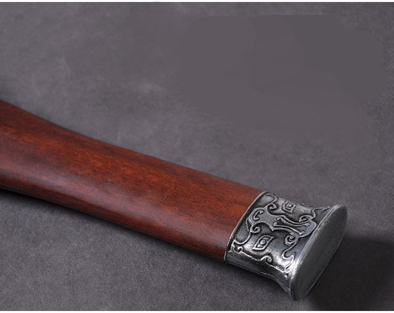 漢代短劍質(zhì)樸簡約兵器，家佳樂文學工藝品寶劍