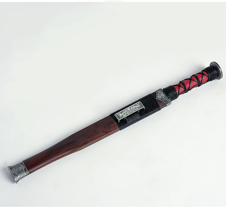 漢代短劍質(zhì)樸簡約兵器，家佳樂文學工藝品寶劍