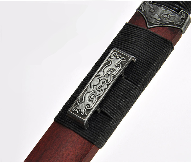 漢代短劍質(zhì)樸簡約兵器，家佳樂文學工藝品寶劍