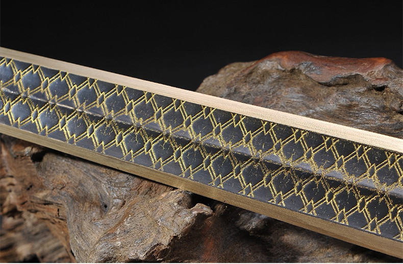 越王勾踐劍青銅劍，仿古兵器寶劍圖片