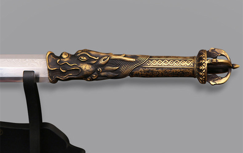 降魔刃藏傳佛教寶劍，短劍冷兵器一體劍