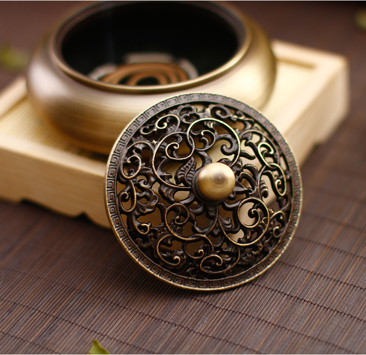 古韻純銅生活家居檀香爐，沉香熏香爐盤香爐。