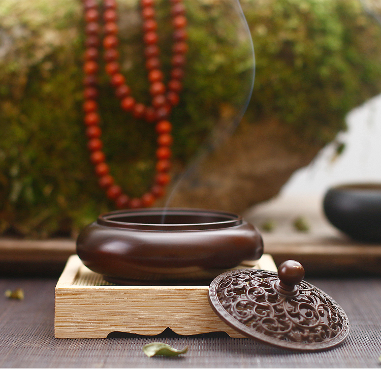 古韻純銅生活家居檀香爐，沉香熏香爐盤香爐。