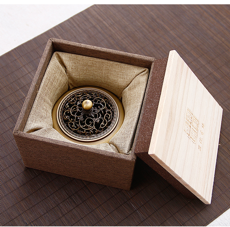 古韻純銅生活家居檀香爐，沉香熏香爐盤香爐。