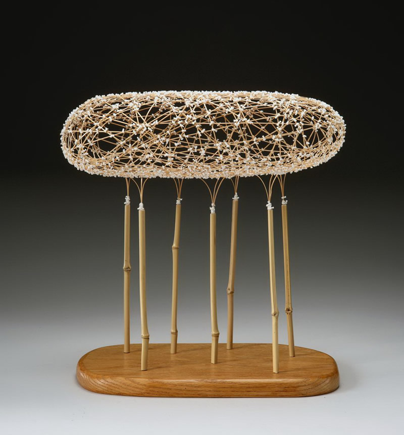 精細絕妙的竹編工藝技術工藝品欣賞（一）