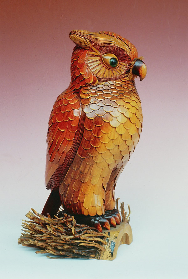 精細絕妙的竹編工藝技術(shù)工藝品欣賞（二）