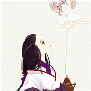 冬日飛雪女子古風(fēng)頭像，好看的動(dòng)漫頭像