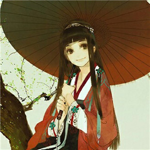 冬日飛雪女子古風(fēng)頭像，好看的動(dòng)漫頭像