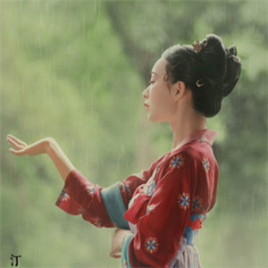 煙雨迷蒙古風(fēng)女子頭像，漢服真人頭像qq頭頭像