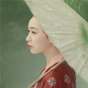 煙雨迷蒙古風(fēng)女子頭像，漢服真人頭像qq頭頭像