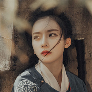 俠風滿溢古風真人頭像，英氣女生頭像