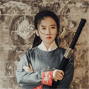 俠風滿溢古風真人頭像，英氣女生頭像