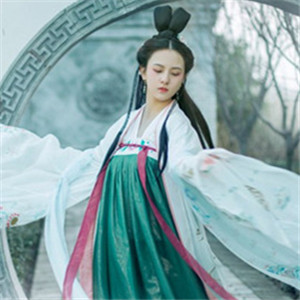 竹青風(fēng)悠女子清雅古風(fēng)頭像，唯美女生真人頭像