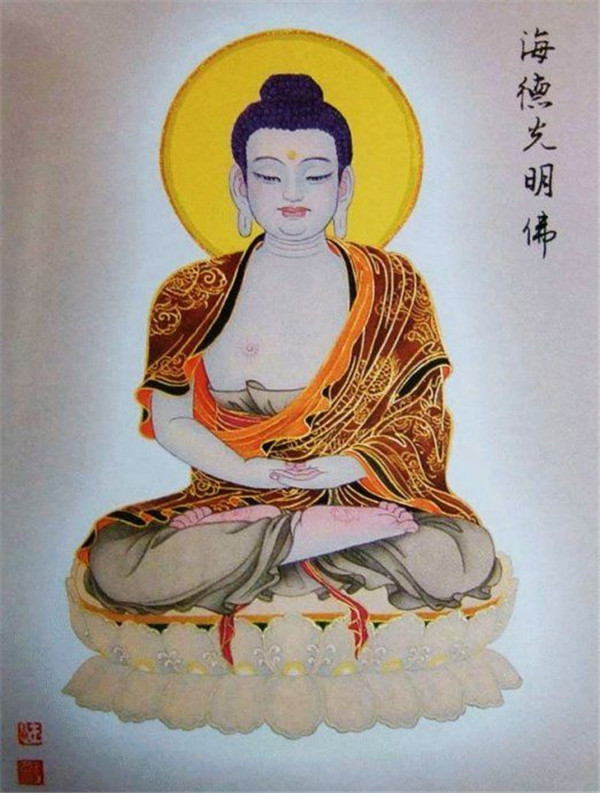 佛教八十八佛彩色高清畫像