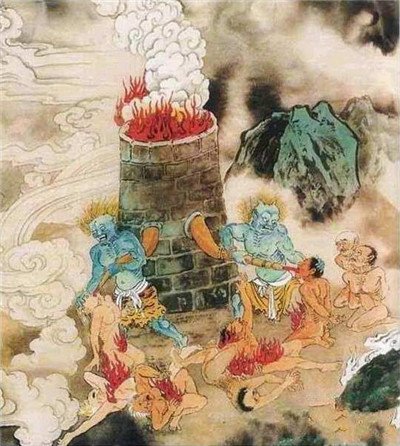 中國古代十八層地獄的傳說圖解