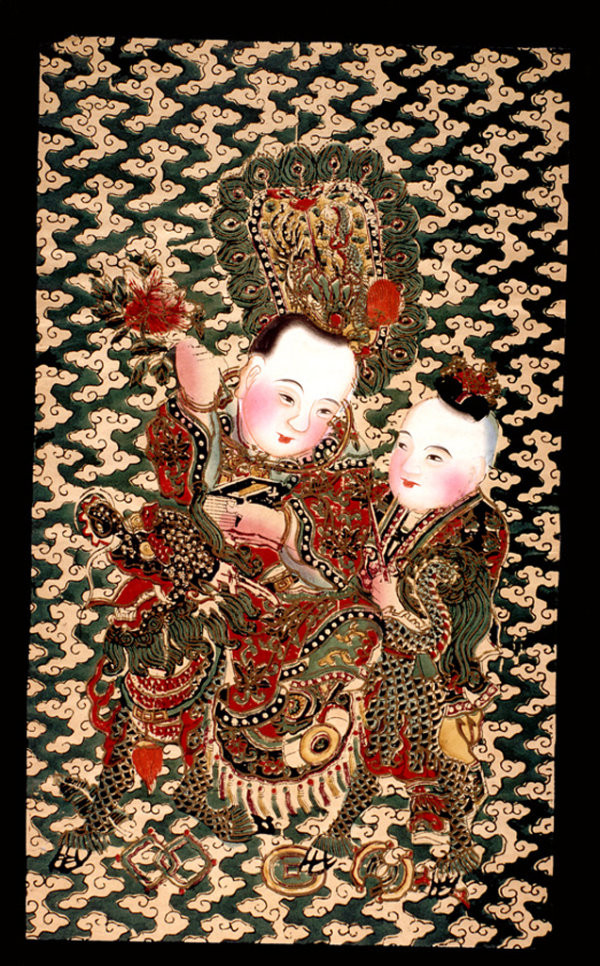 家佳樂文學(xué)傳統(tǒng)精美色彩艷麗的年畫