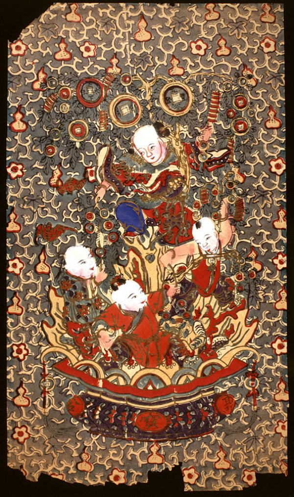 家佳樂文學(xué)傳統(tǒng)精美色彩艷麗的年畫