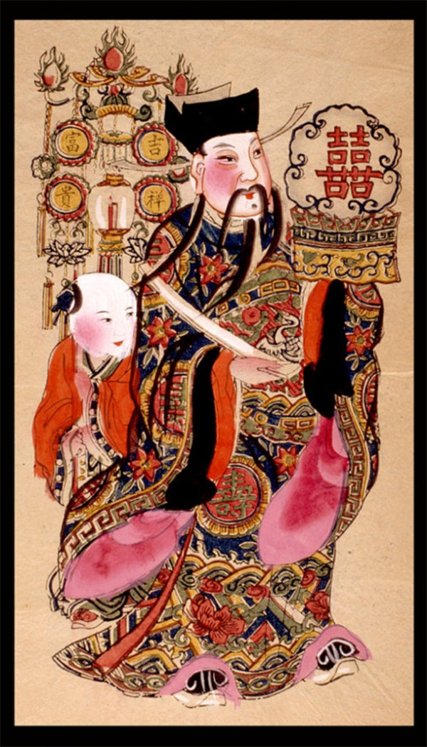 家佳樂文學(xué)傳統(tǒng)精美色彩艷麗的年畫（二）