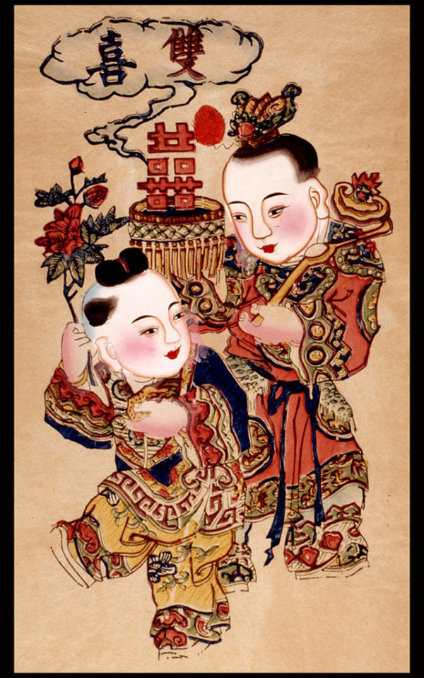 家佳樂文學(xué)傳統(tǒng)精美色彩艷麗的年畫（二）