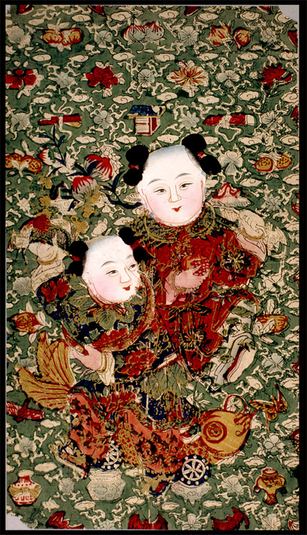 家佳樂(lè)文學(xué)傳統(tǒng)精美色彩艷麗的年畫(huà)（二）