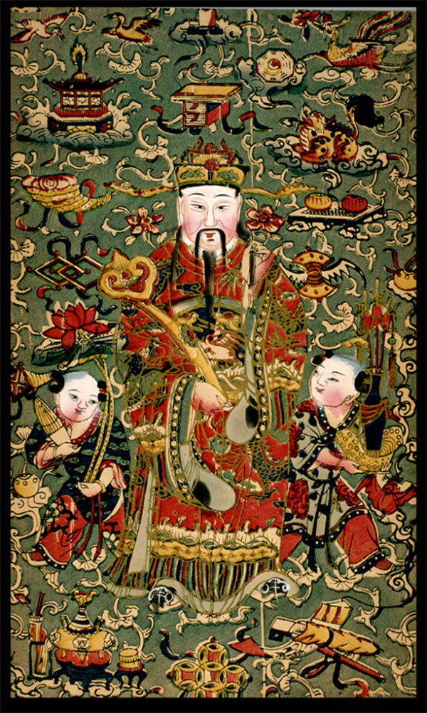 家佳樂(lè)文學(xué)傳統(tǒng)精美色彩艷麗的年畫(huà)（二）