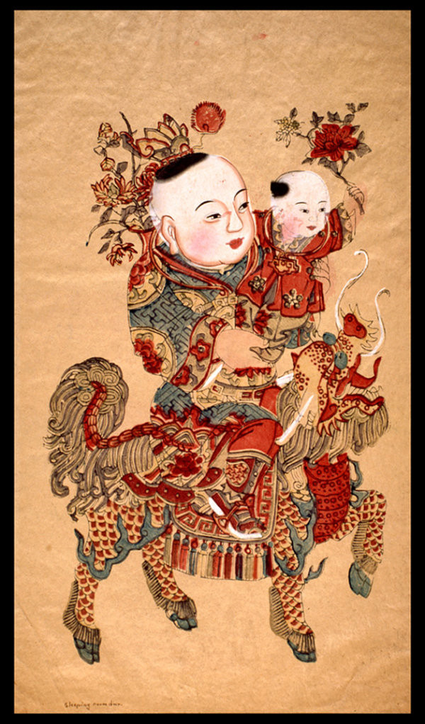 家佳樂文學傳統(tǒng)精美色彩艷麗的年畫（三）