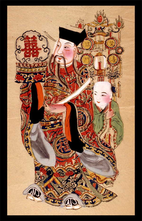 家佳樂文學傳統(tǒng)精美色彩艷麗的年畫（三）