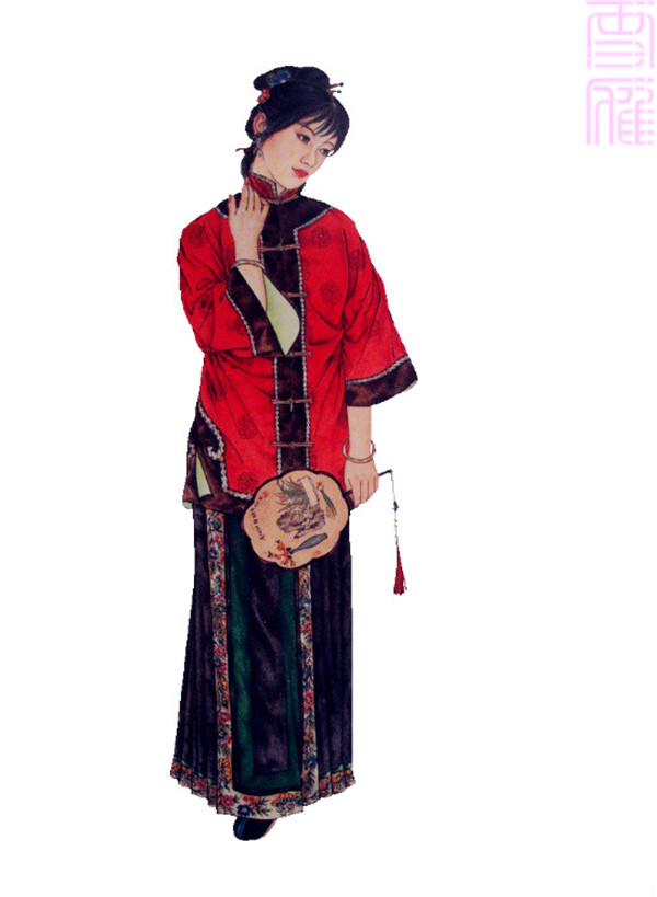 趙成偉《清裝紅樓人物譜》欣賞(二)