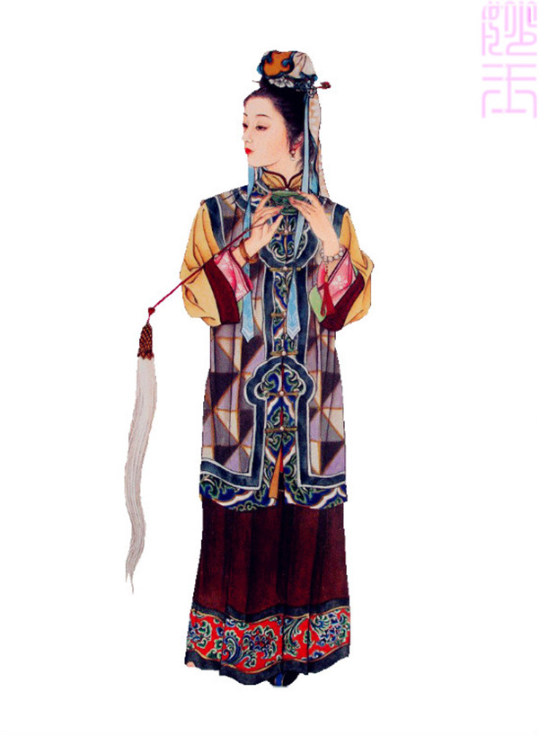 趙成偉《清裝紅樓人物譜》欣賞(二)