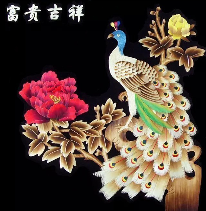 中國文化藝術(shù)瑰寶麥燙畫作品欣賞