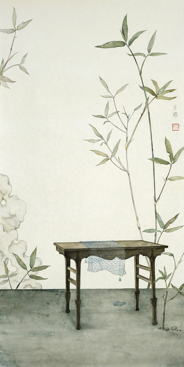 古典清雅宋揚(yáng)國(guó)畫植物家具工筆畫（二）