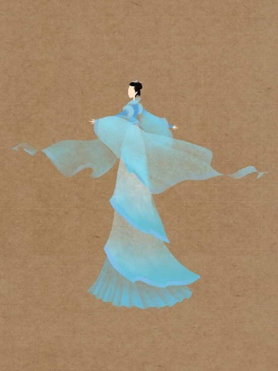 經(jīng)典古風(fēng)電視劇插畫(huà)，人生若只如初見(jiàn)