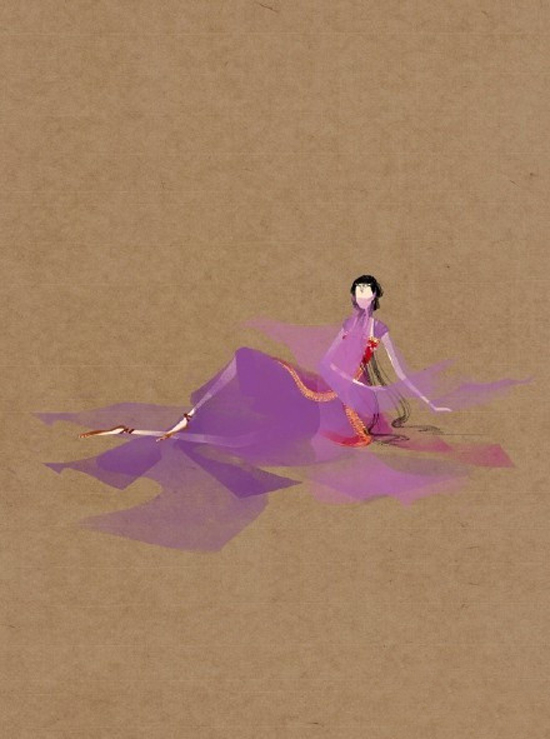 經(jīng)典古風(fēng)電視劇插畫(huà)，人生若只如初見(jiàn)