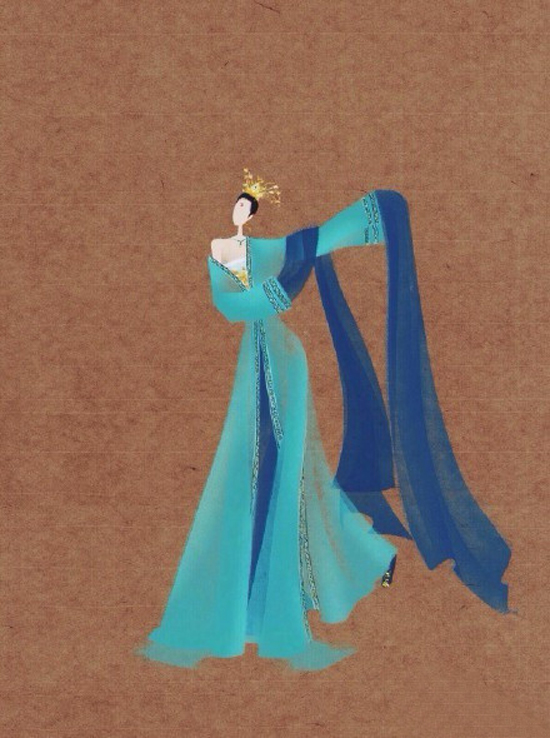 經(jīng)典古風(fēng)電視劇插畫(huà)，人生若只如初見(jiàn)