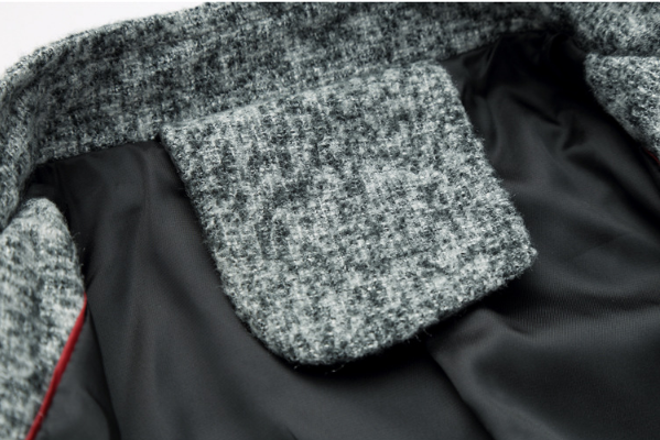 秋冬季商務(wù)立領(lǐng)修身休閑男士中山裝