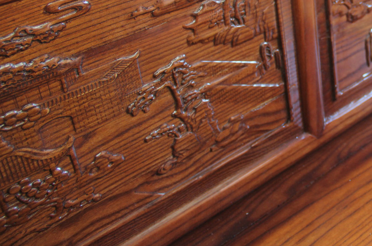 實木雕花架子床明清仿古中式雙人床