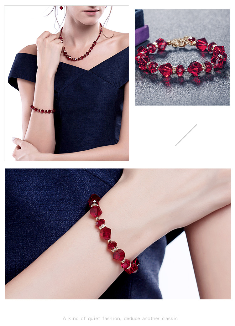 施華洛世奇復古元素奧地利水晶時尚女手串