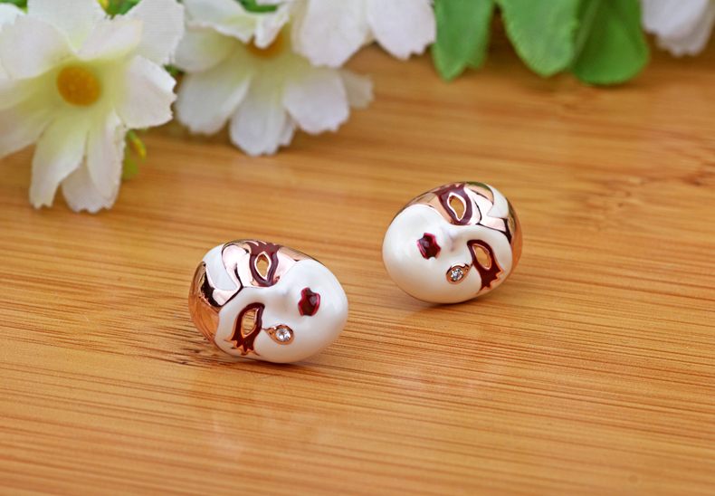 優(yōu)雅的家佳樂(lè)文學(xué)京劇臉譜耳環(huán)