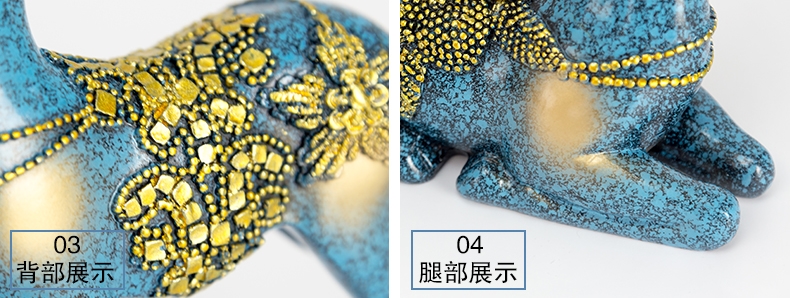 空靈優(yōu)雅，福壽福祿雙至的鹿型青銅器工藝品