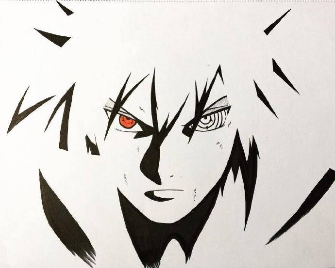 火影忍者簡約精致插畫