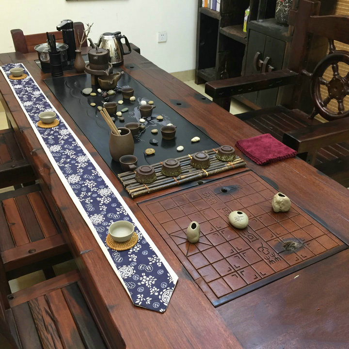 簡潔大氣中式茶桌，家佳樂文學(xué)簡約精致實用茶桌