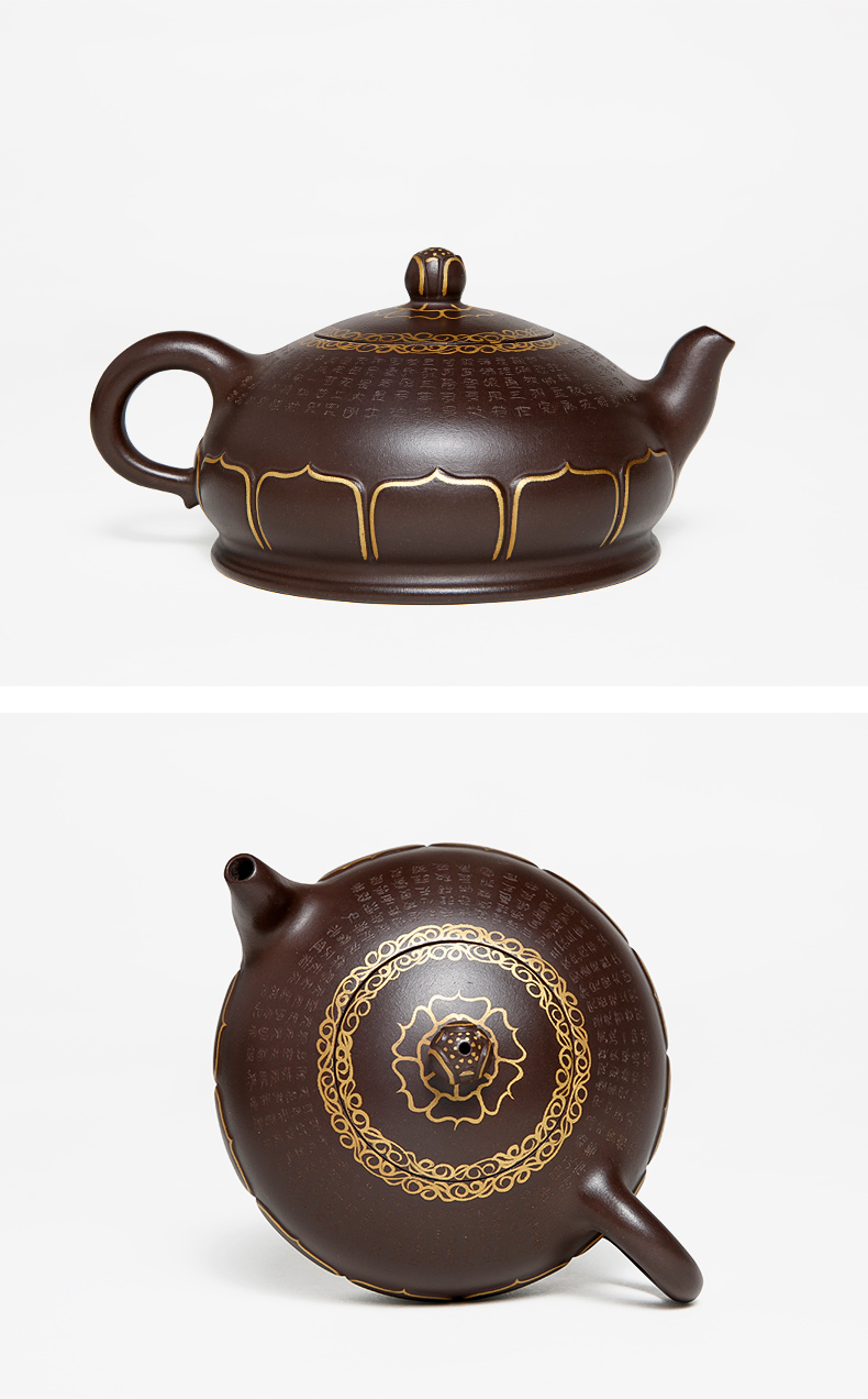 佛系紫砂壺，禪意靜心紫砂壺