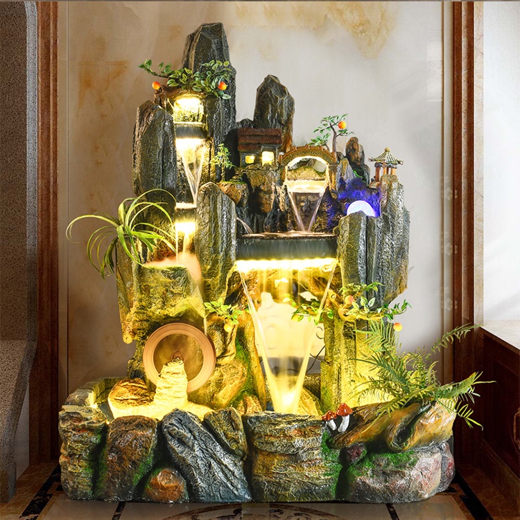 高山流水假山，大方典雅假山石