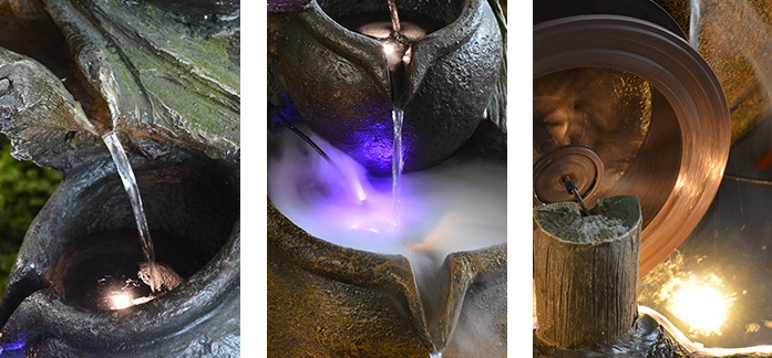 聽涓涓細(xì)流的假山，看水鄉(xiāng)故事假山石