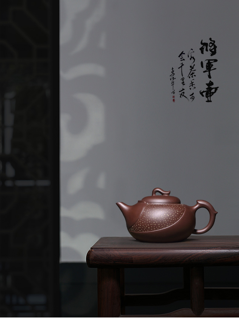 將軍壺紫砂壺，雅韻精美紫砂壺