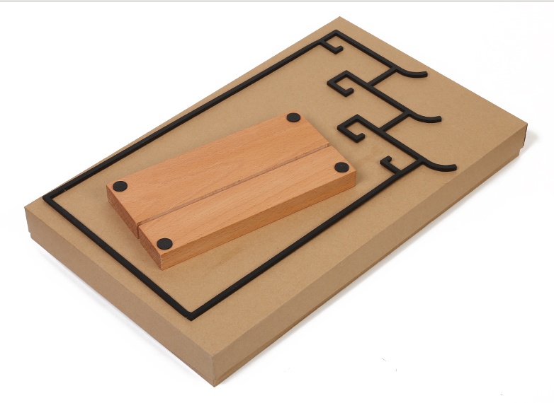 鐵藝微風(fēng)筆架，家佳樂(lè)文學(xué)極簡(jiǎn)筆架圖片