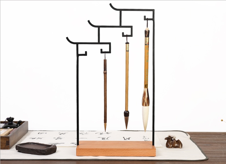 鐵藝微風(fēng)筆架，家佳樂(lè)文學(xué)極簡(jiǎn)筆架圖片