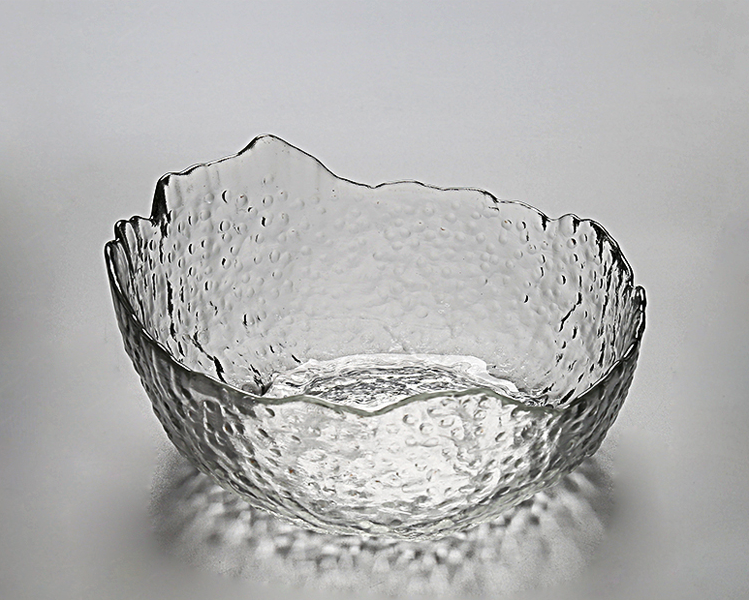 捶紋玻璃水盂，精致優(yōu)雅水盂