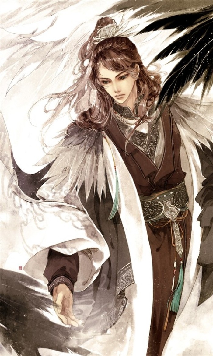 古風(fēng)精美插畫，細(xì)膩精品手繪插畫